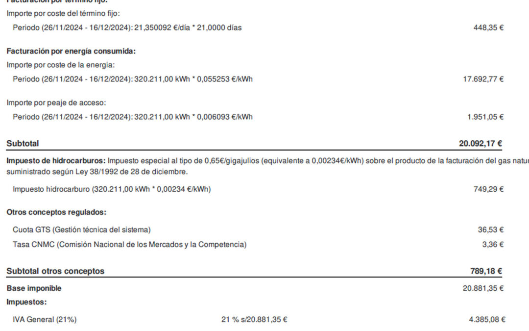 ESTUDIO DE FACTURAS CCPP DONOSTI